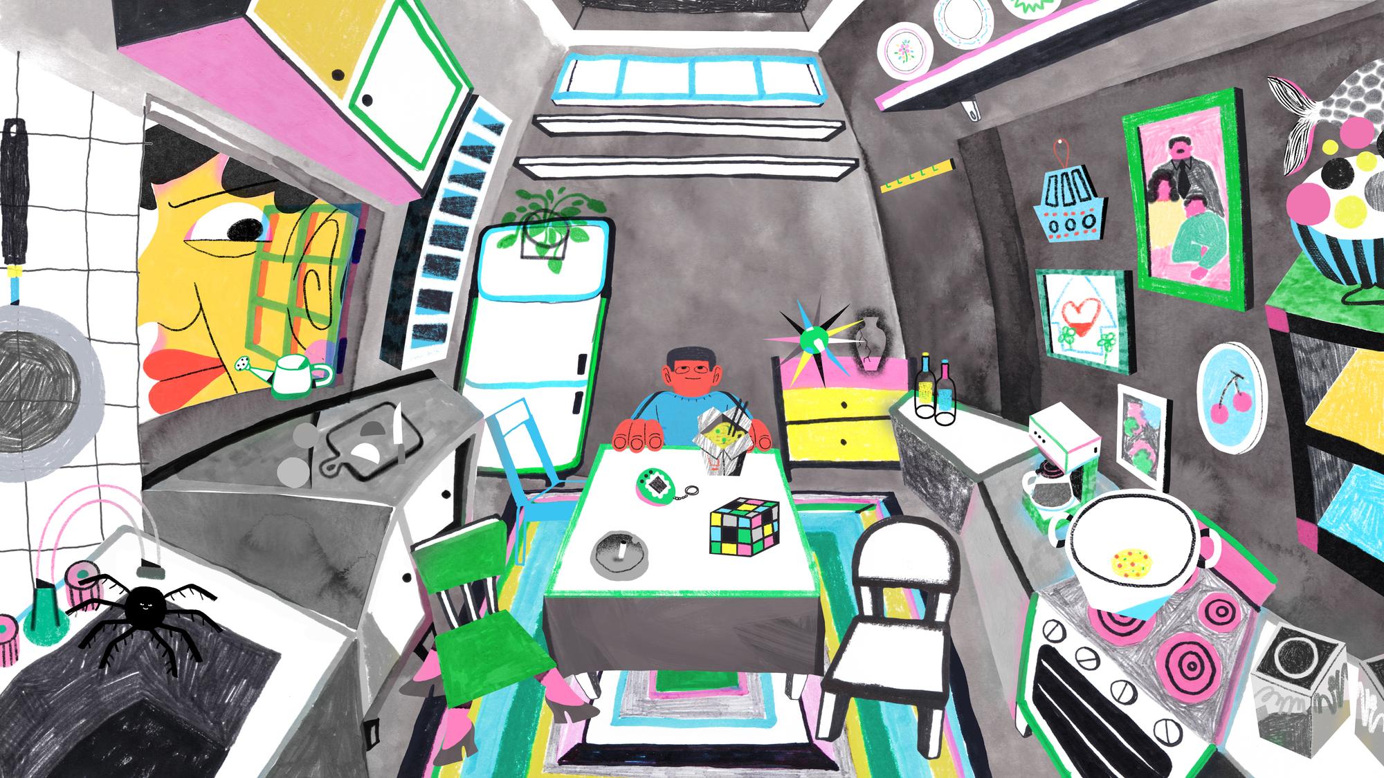 The Greeting Committee - 'Kids' Animated Visualizer