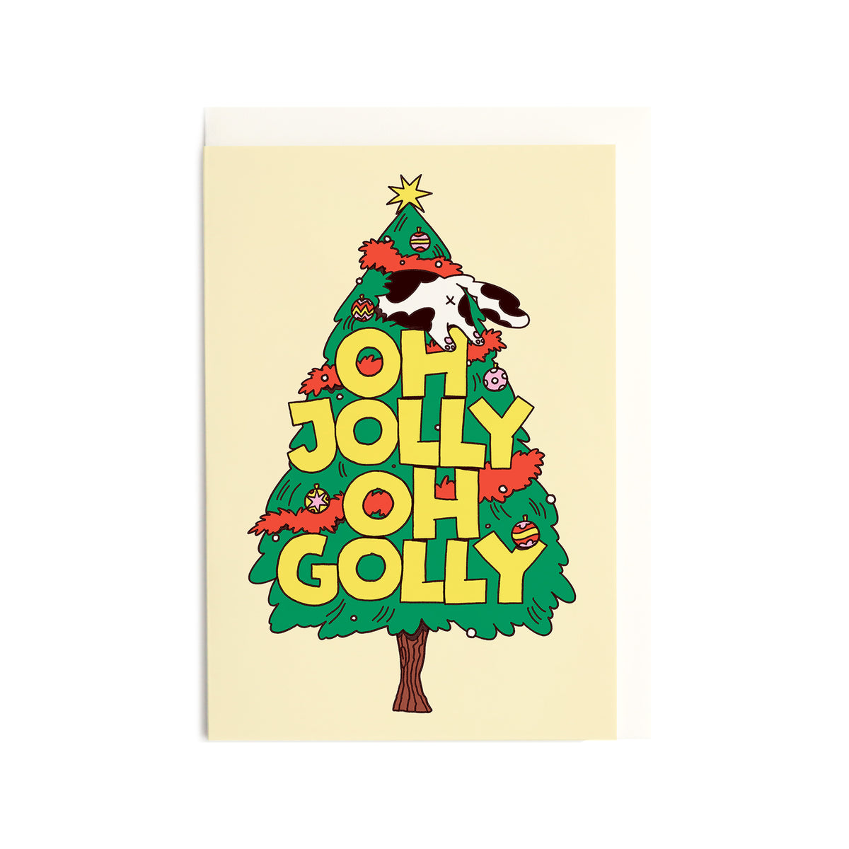 Oh Jolly Oh Golly - Christmas Card