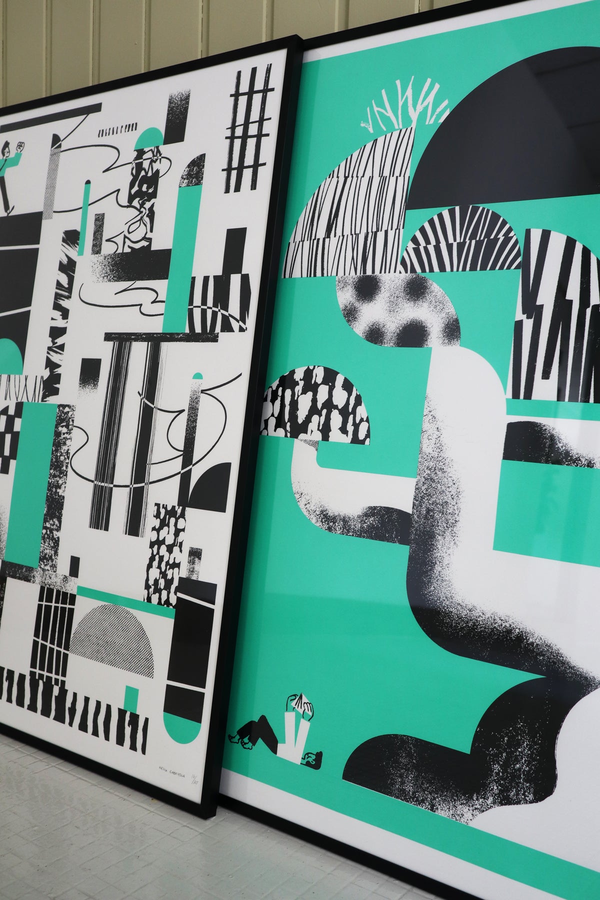 Habitat: City and Forest - A2 Silkscreen Print