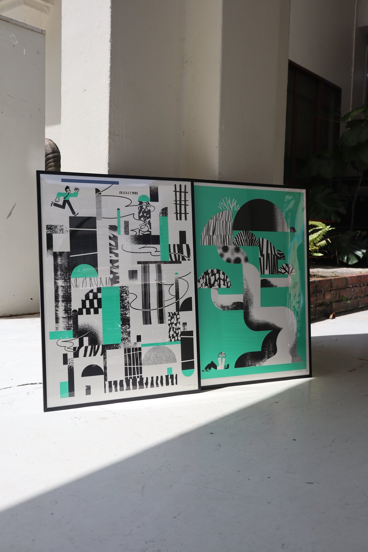 Habitat: City and Forest - A2 Silkscreen Print