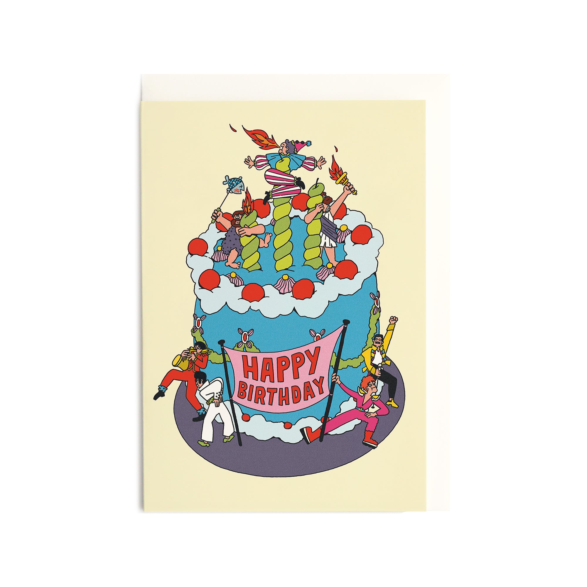 Cake Tower - Greeting Card