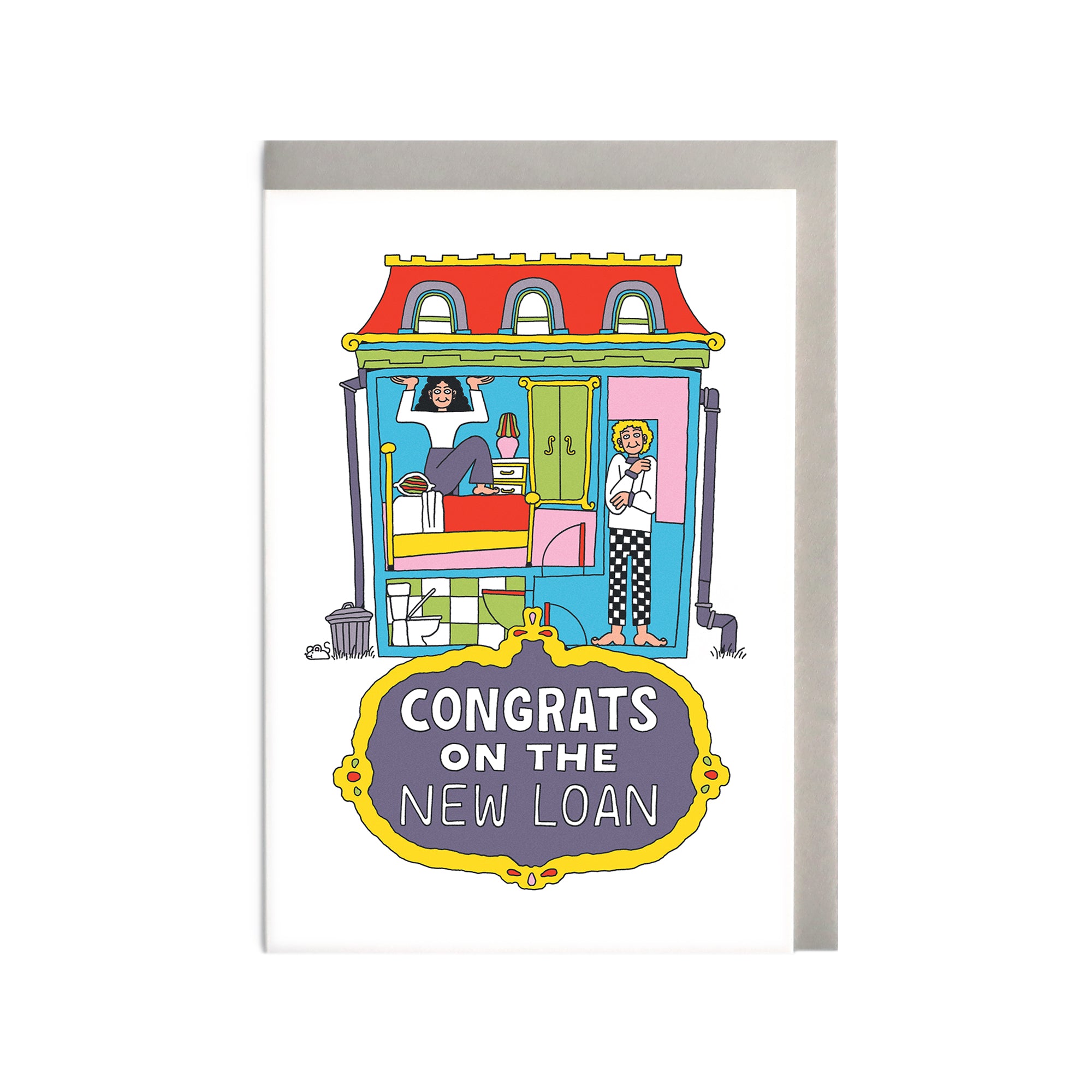 Congrats on the New Loan - Greeting Card