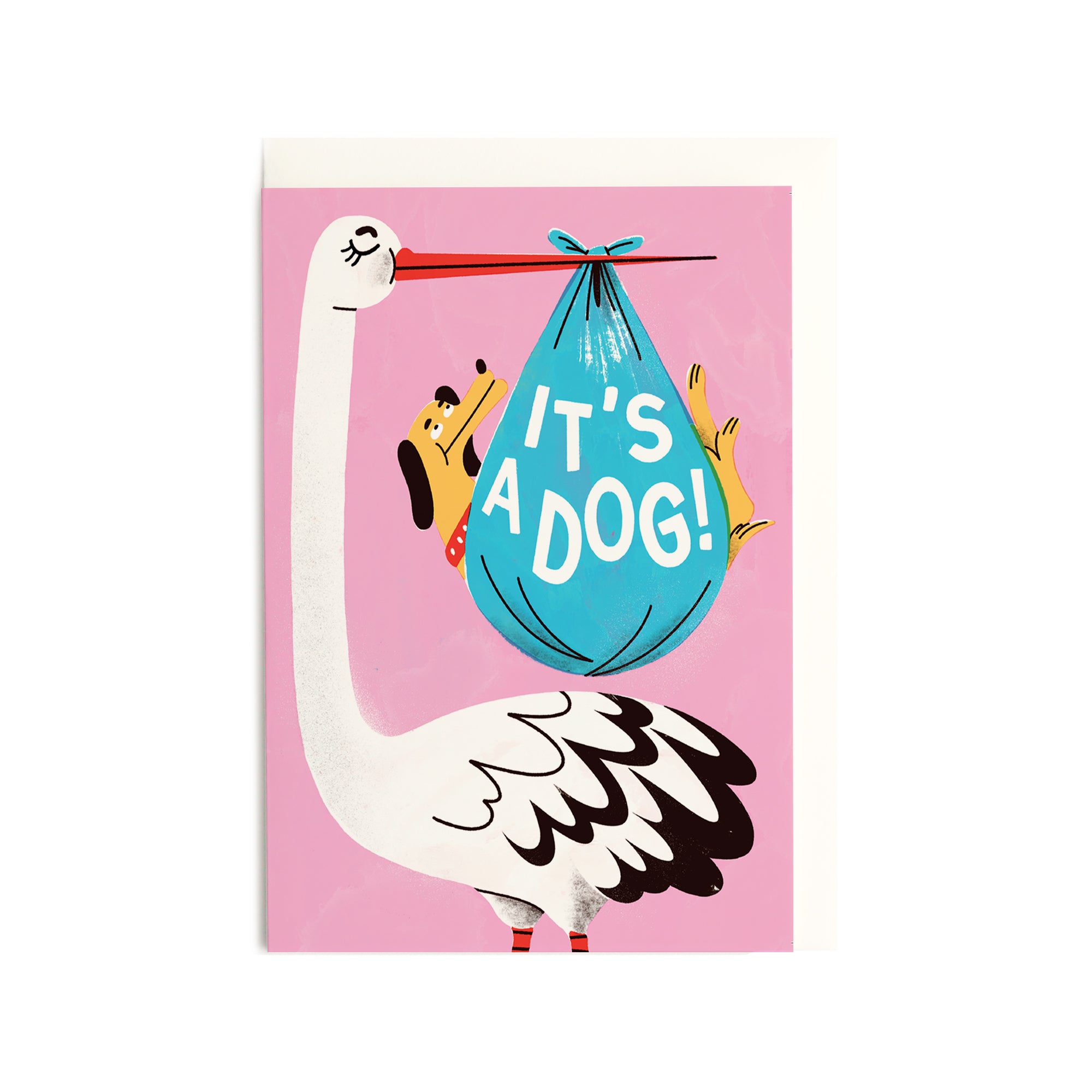 It's a Dog! - Greeting Card