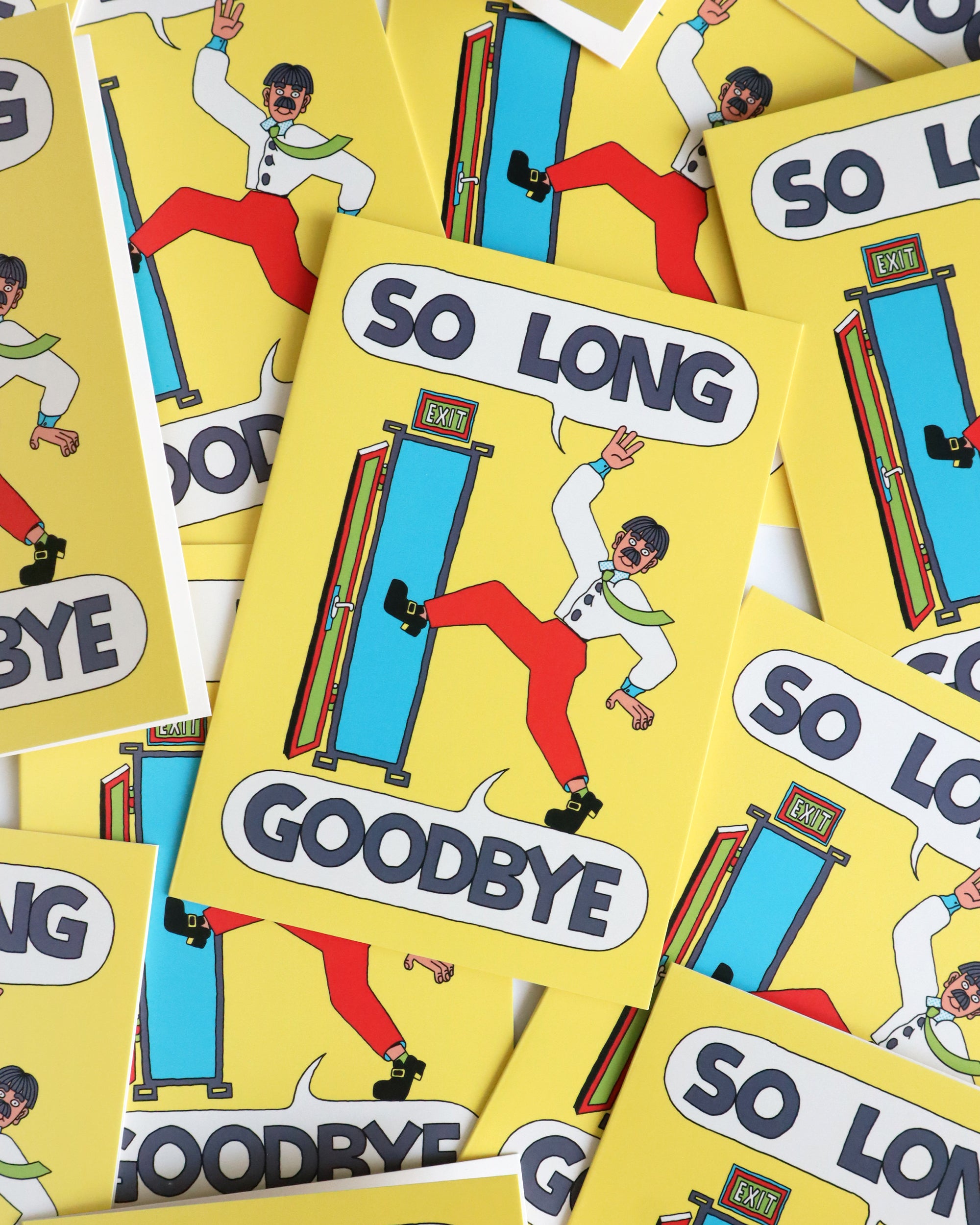 So Long, Goodbye - Resignation Card